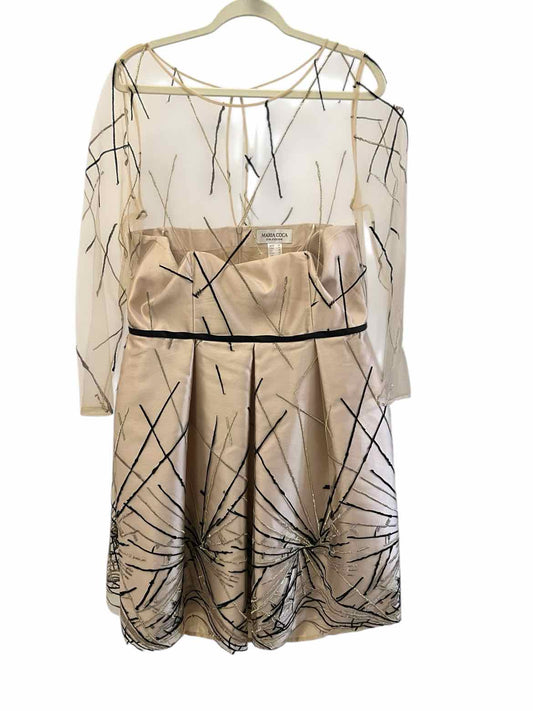 Maria Coca Size 14 gold/black Cocktail