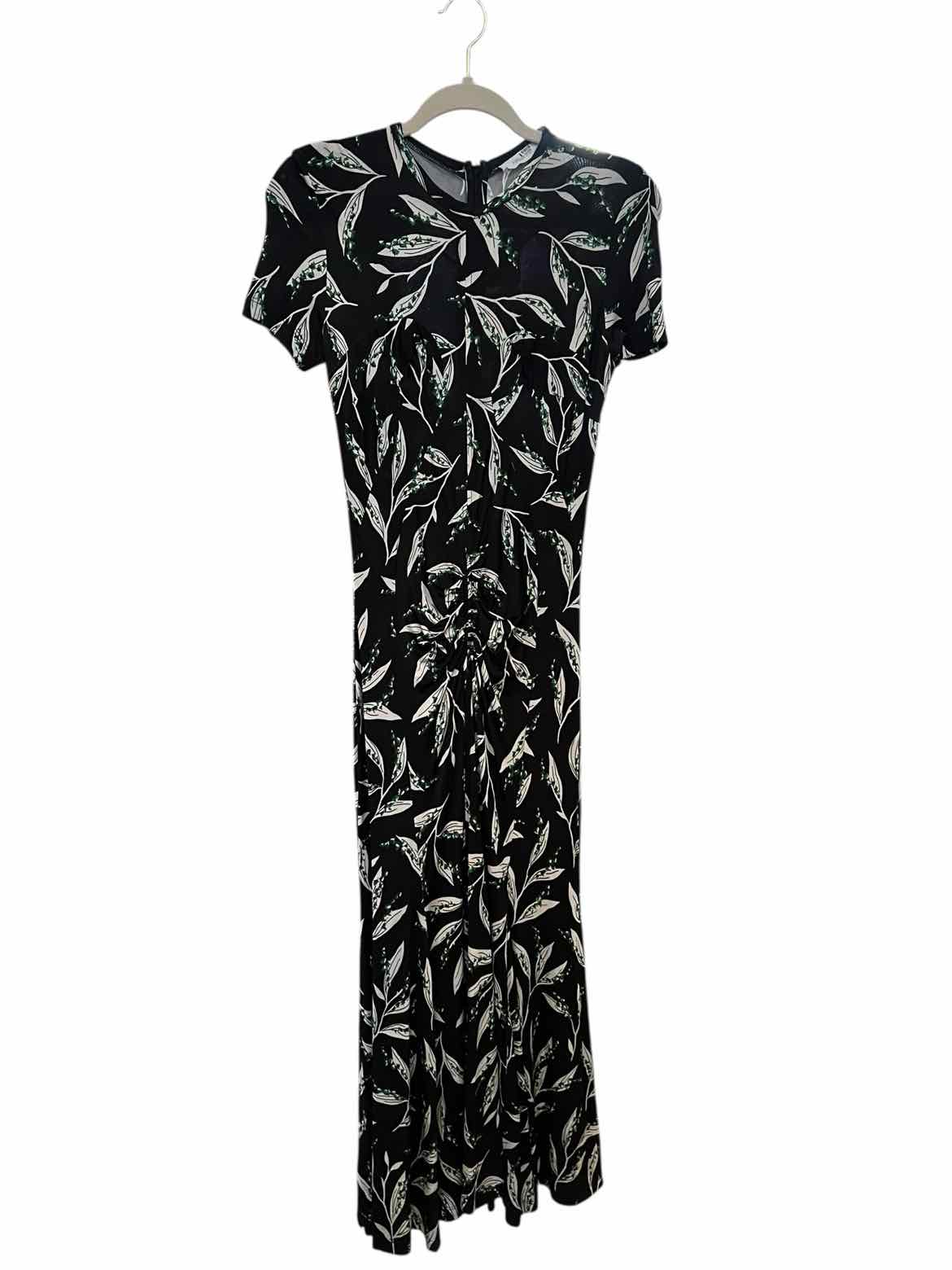 Rabanne Size 36 blk/wh/green Dress