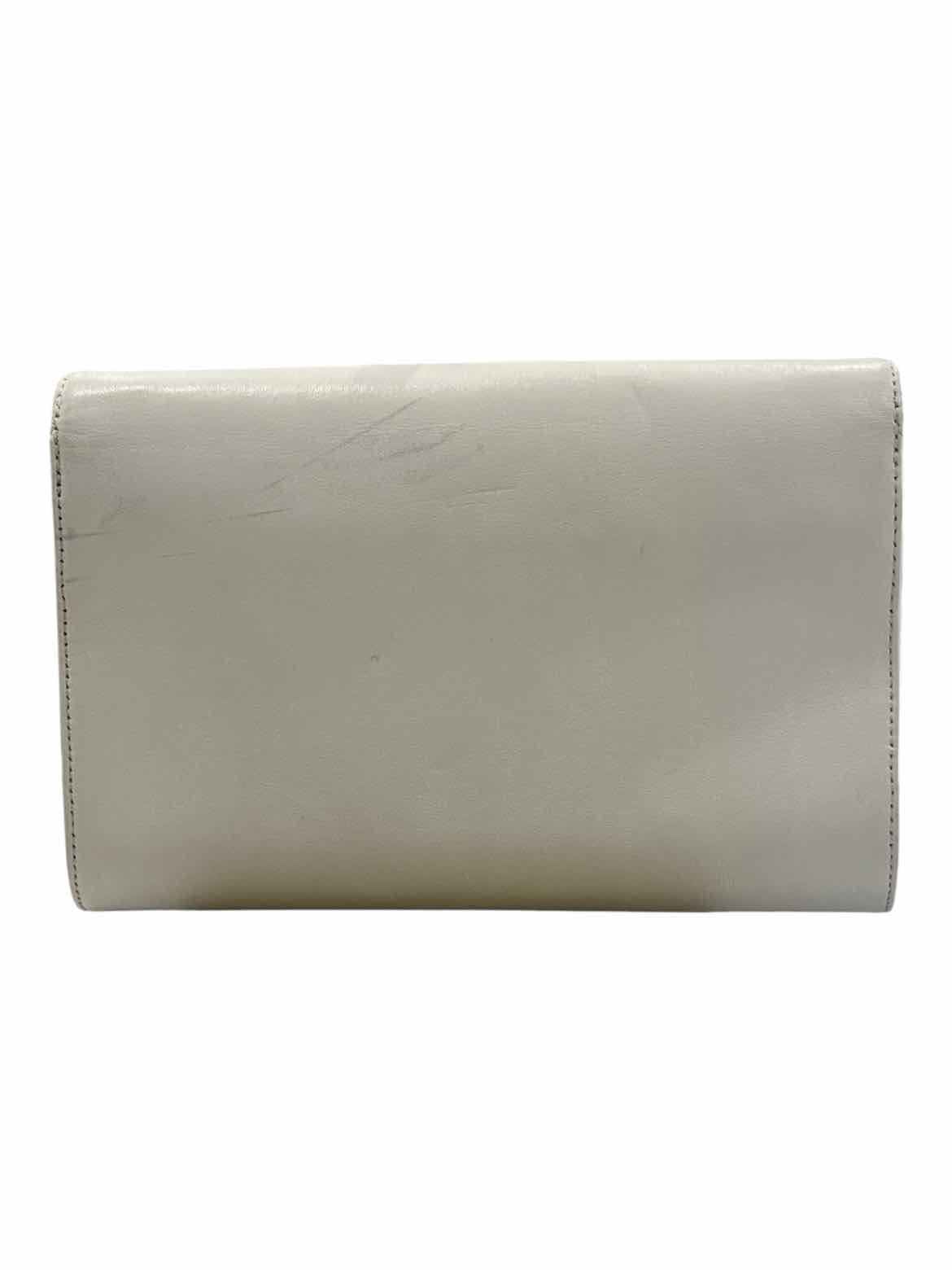 Givenchy Size Small Ivory/Gold Hardware Leather Crossbody Purse