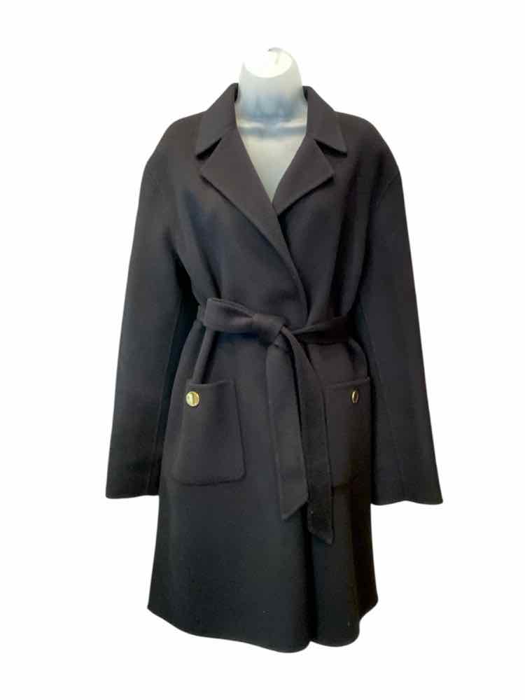 ST JOHN Size X-Large Black Coat