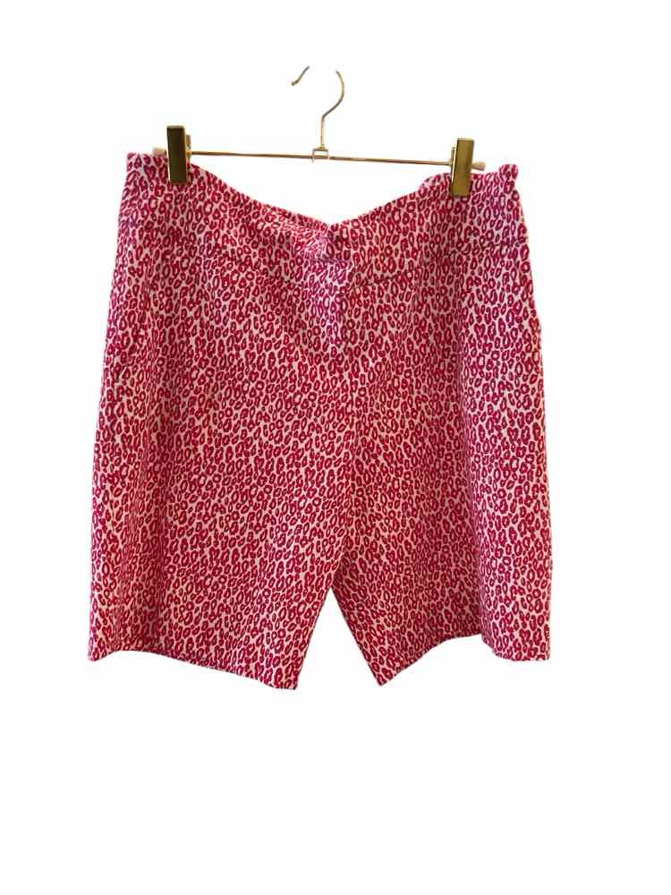 SARA CAMPBELL Size Large PK/WH Shorts