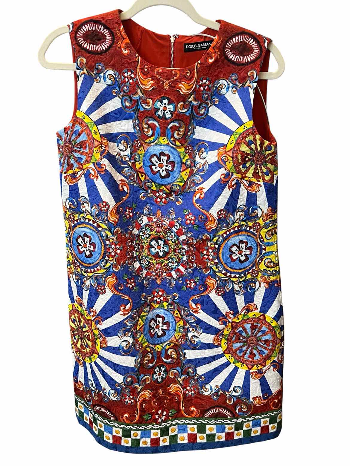 DOLCE&GABBANA Size 42 MULTI Dress