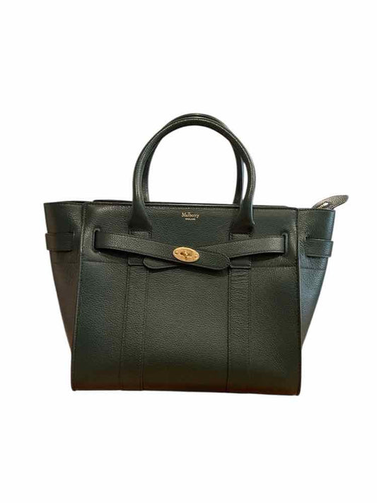 MULBERRY dark green Purse