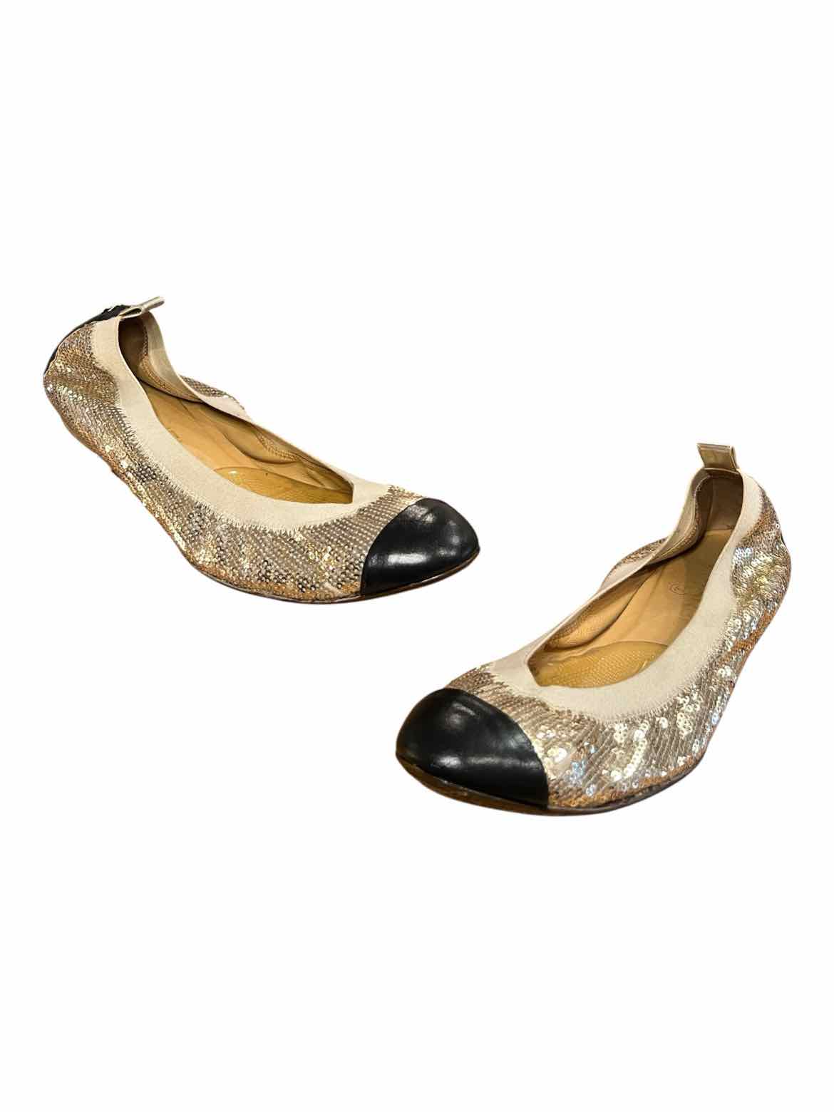 Chanel Size 41 blk/gold Shoes