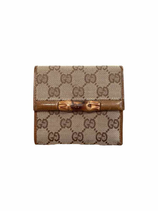 GUCCI Size Small BROWN Wallet