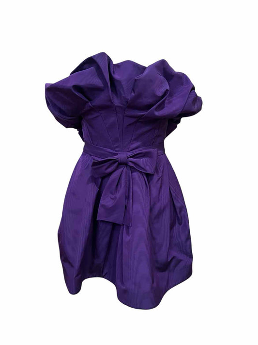 Oscar de la Renta Size 4 PURPLE Cocktail