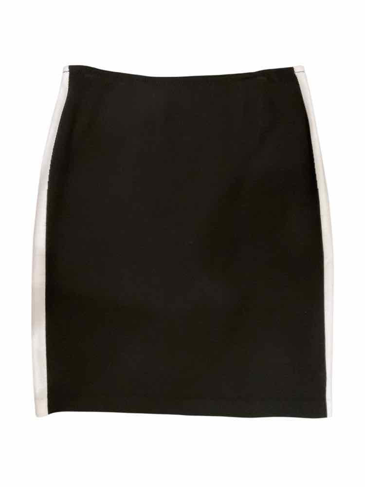 ST JOHN Size 10 BLK/WH Skirt