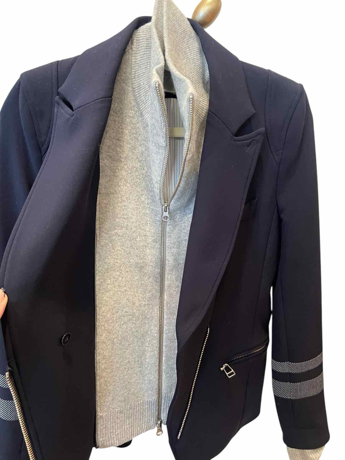 Veronica Beard Size 2 navy/grey BLAZER