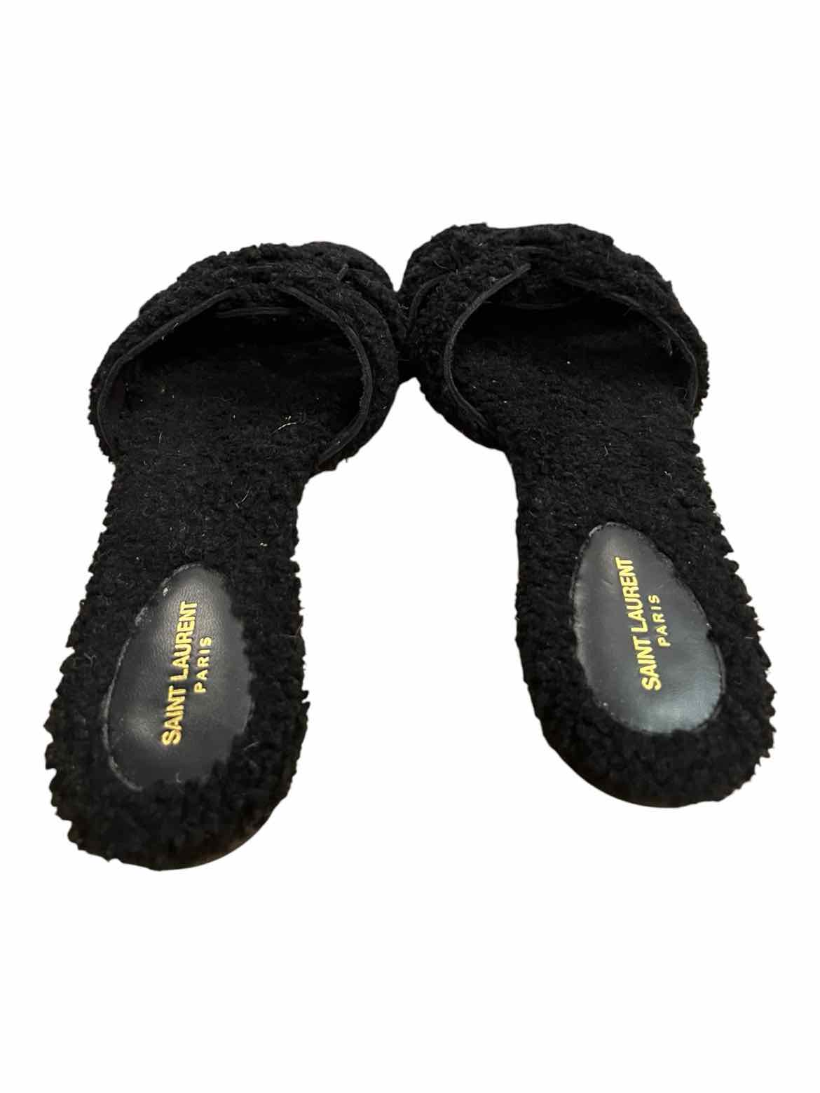 Saint Laurent Size 40.5 Black Shoes