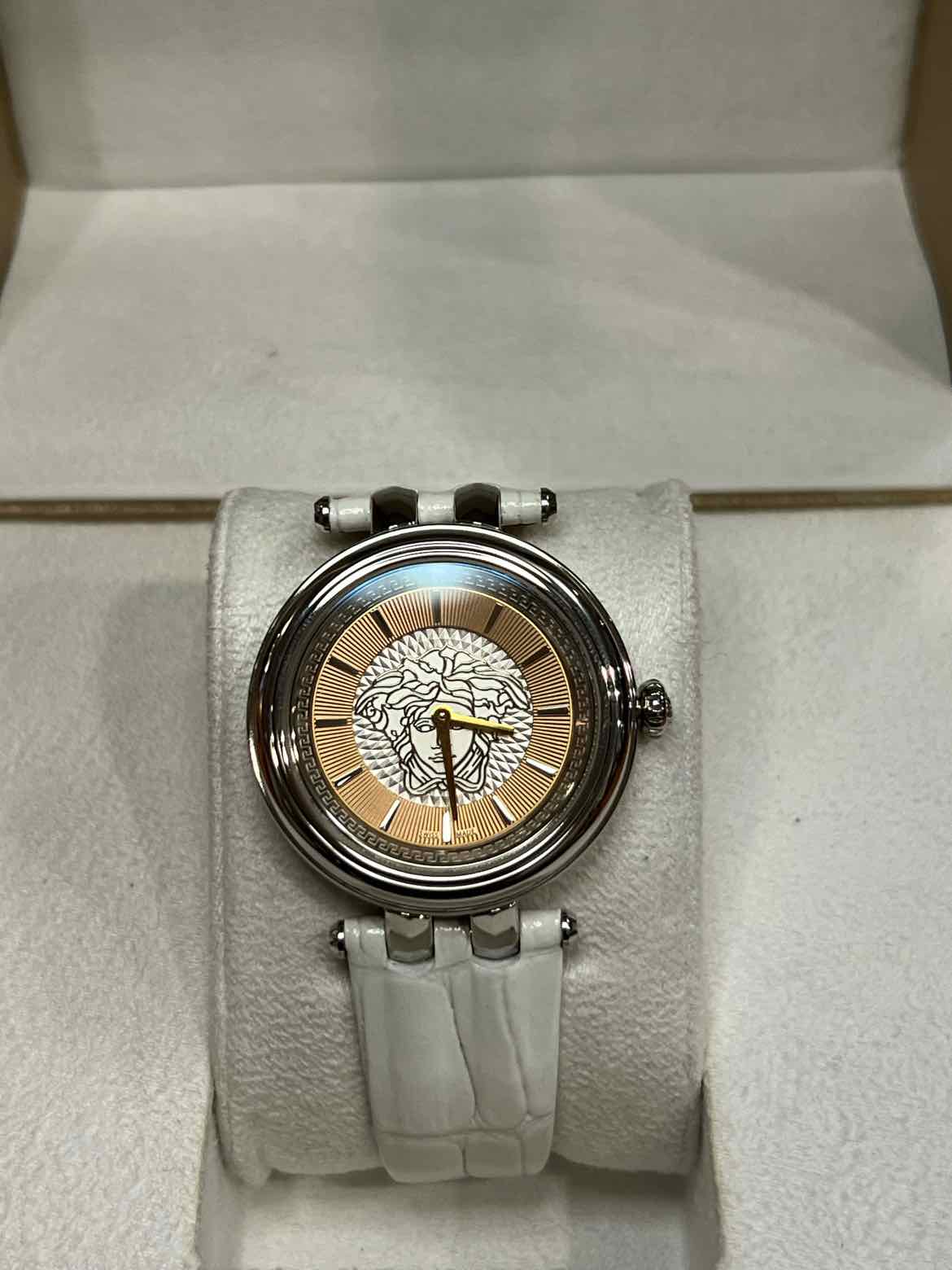 Versace white/silver Watch