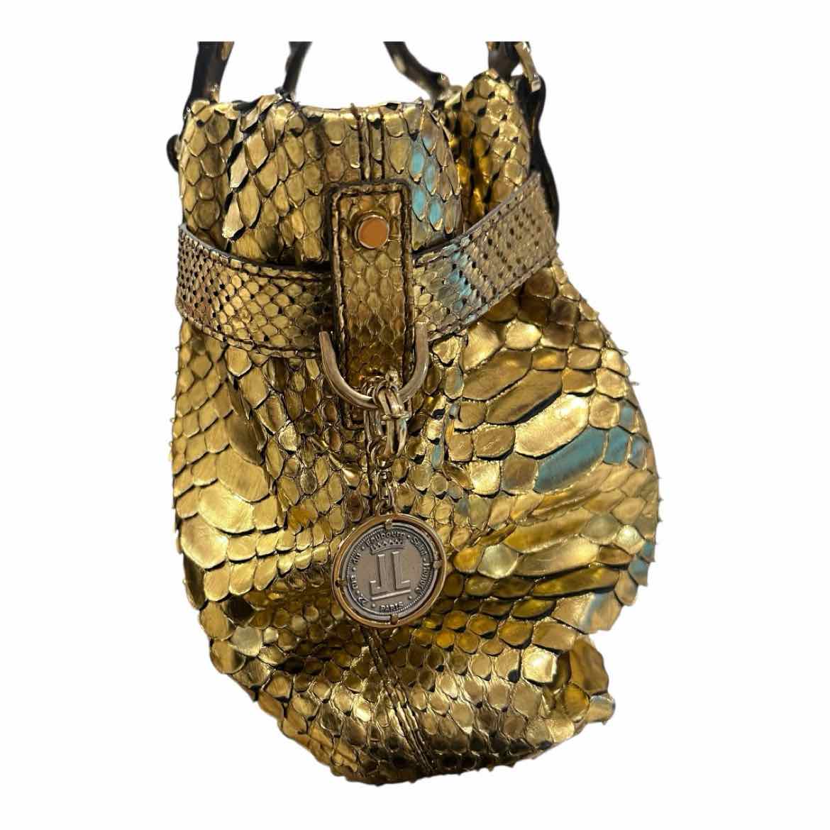 LANVIN gold/brown Purse