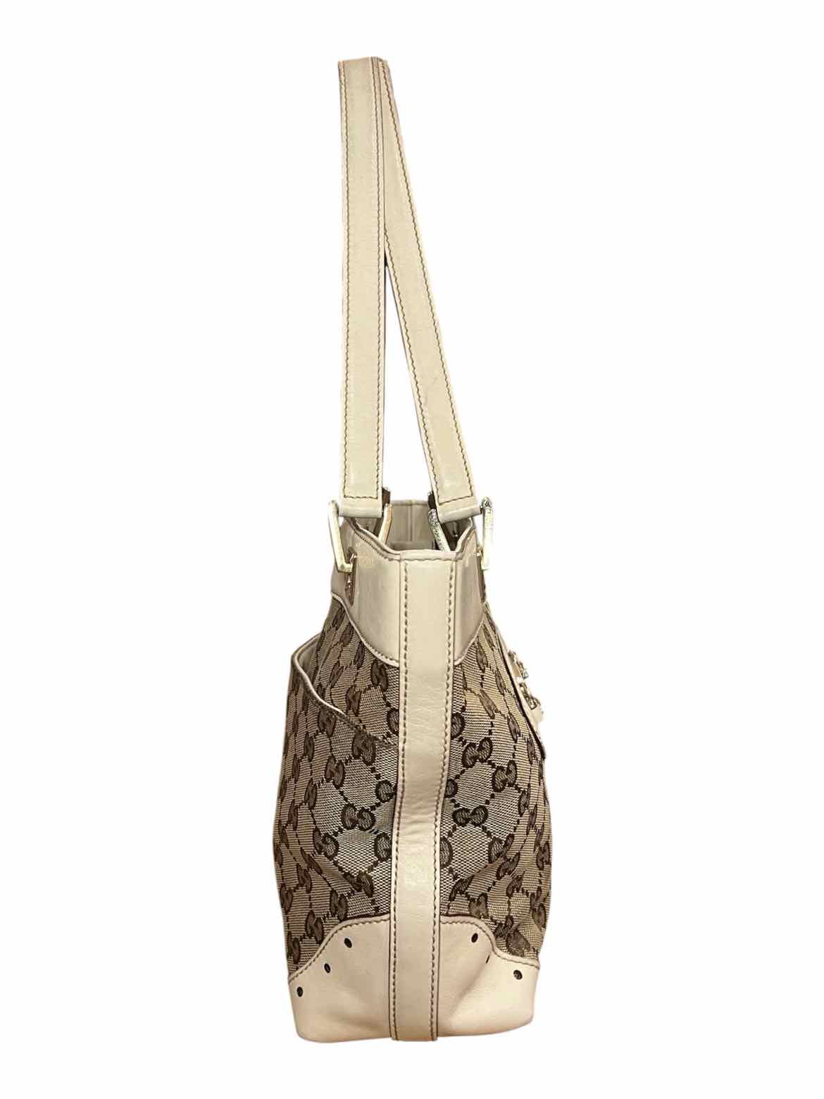 GUCCI Size Small cream/brown Purse