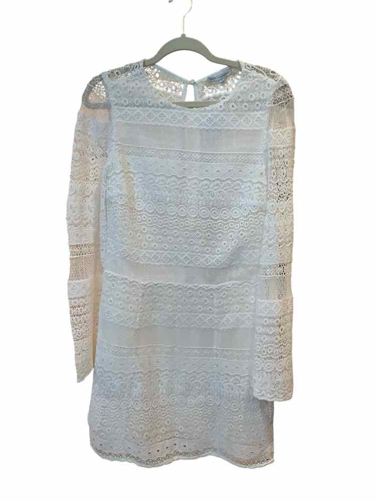 REBECCA MINKOFF Size 2 White Bridal