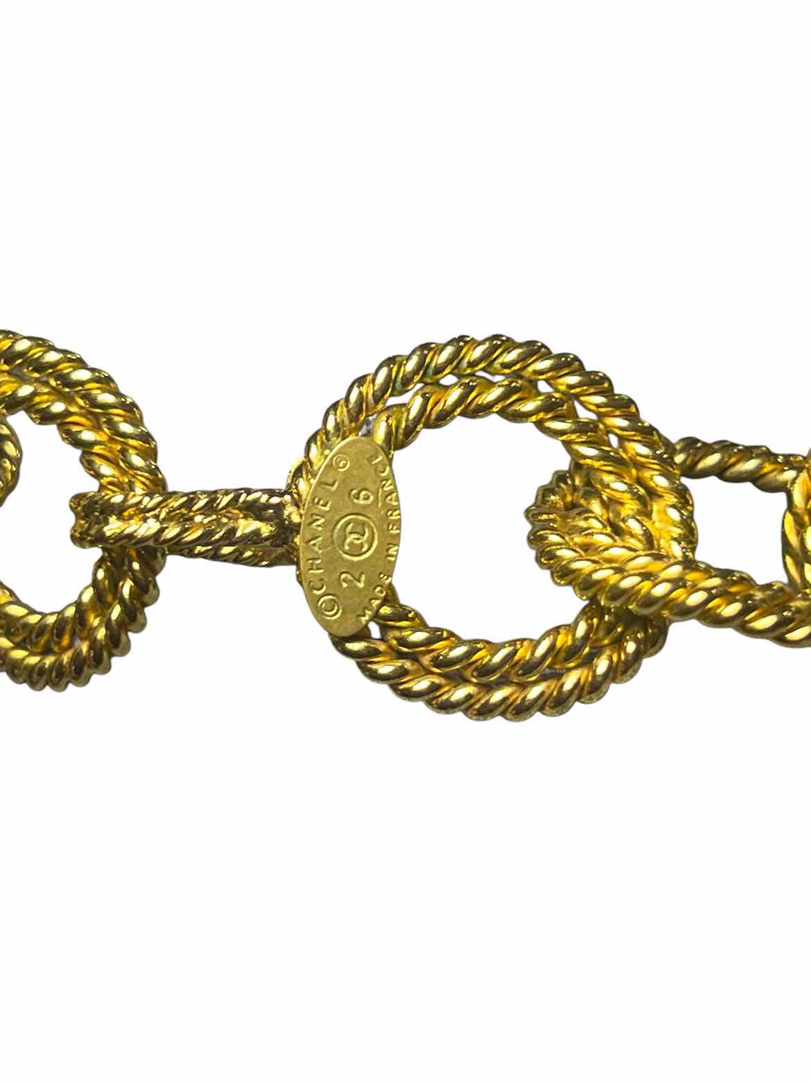 Chanel gold tone Necklace