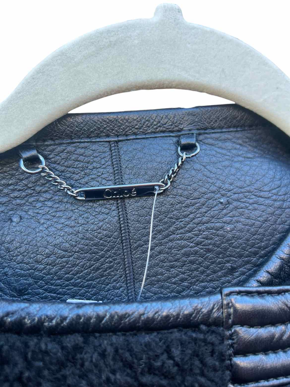 CHLOE Size 38 Black Jacket