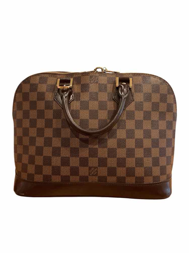Louis Vuitton Size PM Damier Ebene Alma Purse