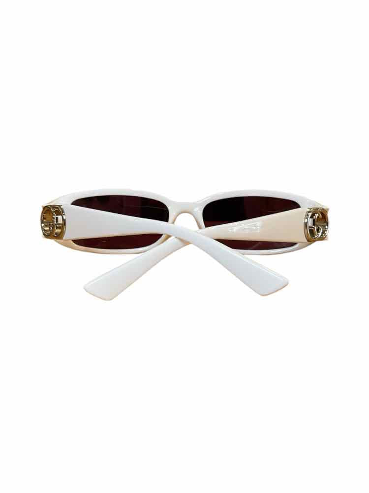 GUCCI White sunglasses