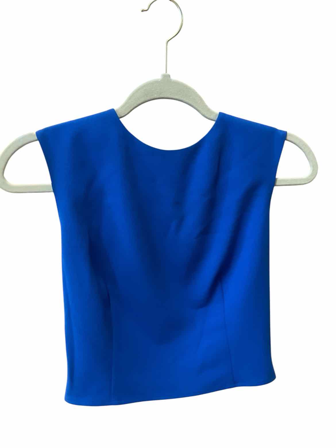 Alice + Olivia Size XS Royal Blue Blouse