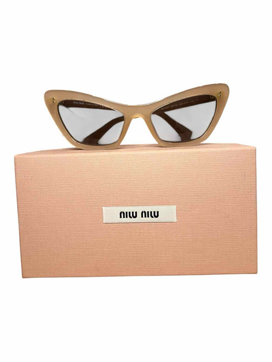 miu miu Peach sunglasses