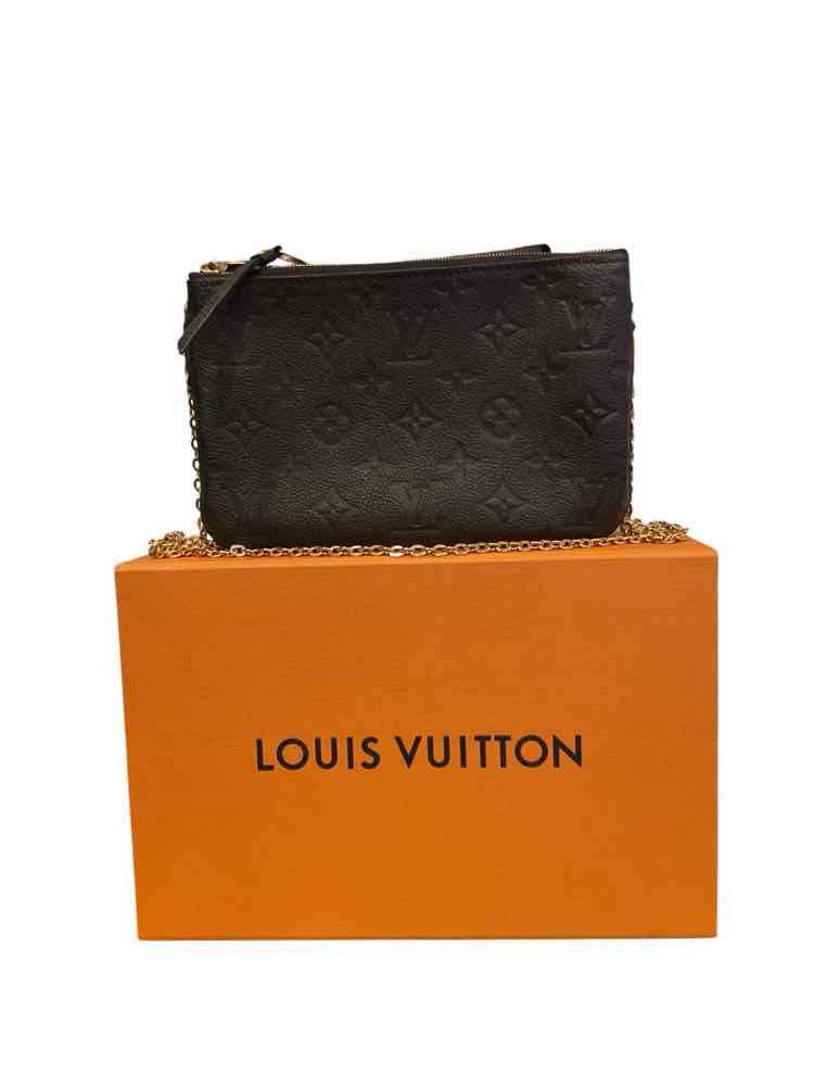 LOUIS VUITTON Size mini Noir/Gold Purse