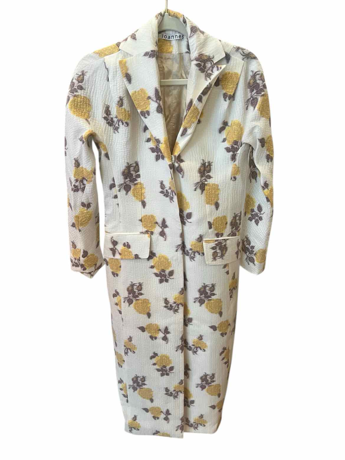 ioannes Size Small white/yell/purp Coat