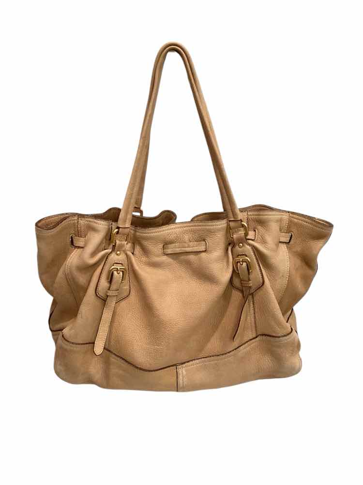 Prada Size Large LIGHT BROWN Purse