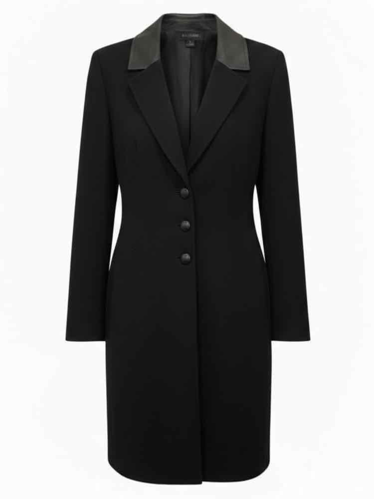 ST JOHN Size 12 Black Coat