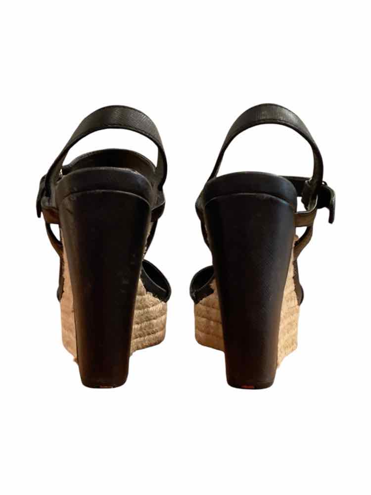 Prada Size 6 Black Shoes