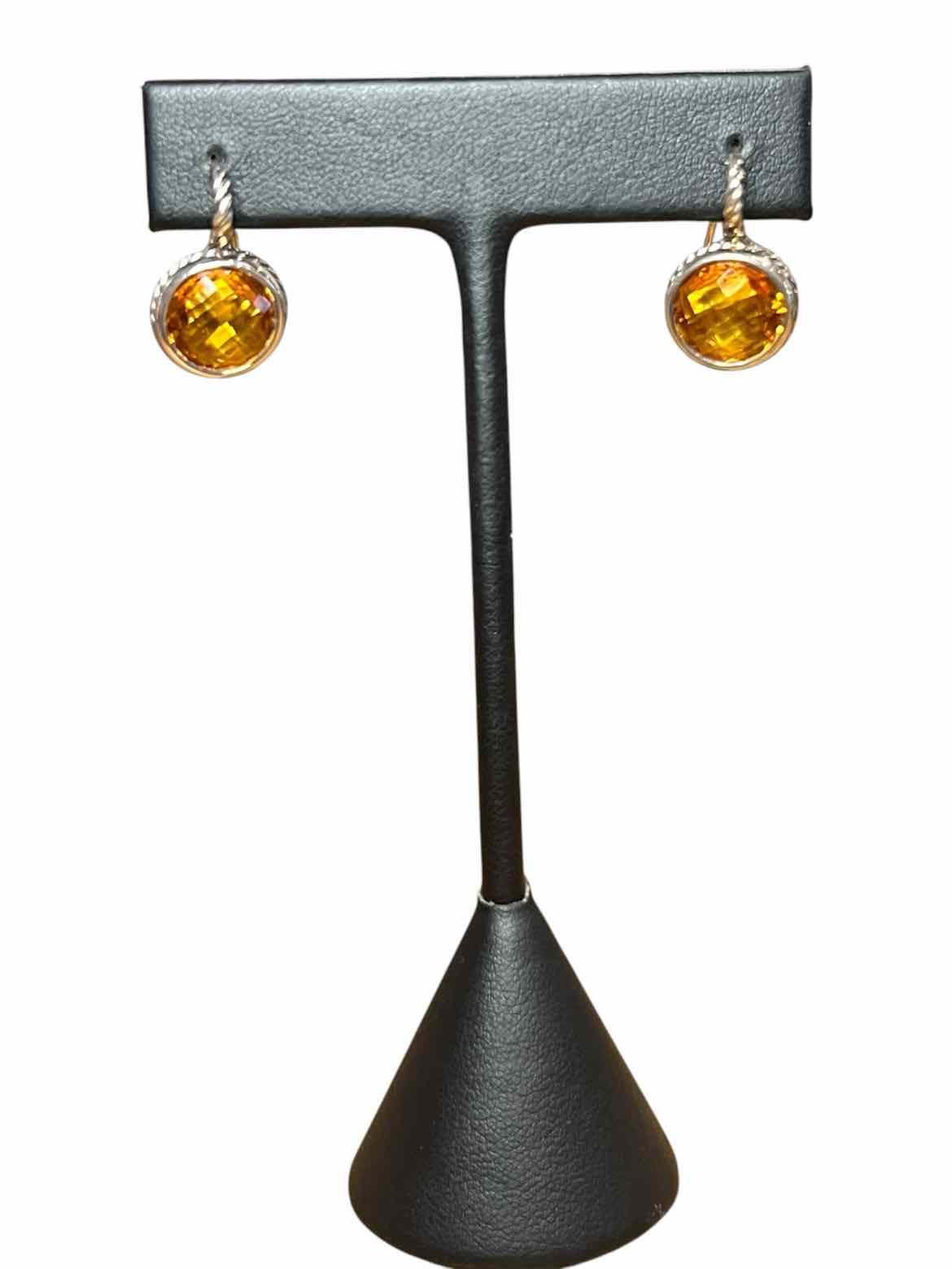 David Yurman 925/citrine Earrings
