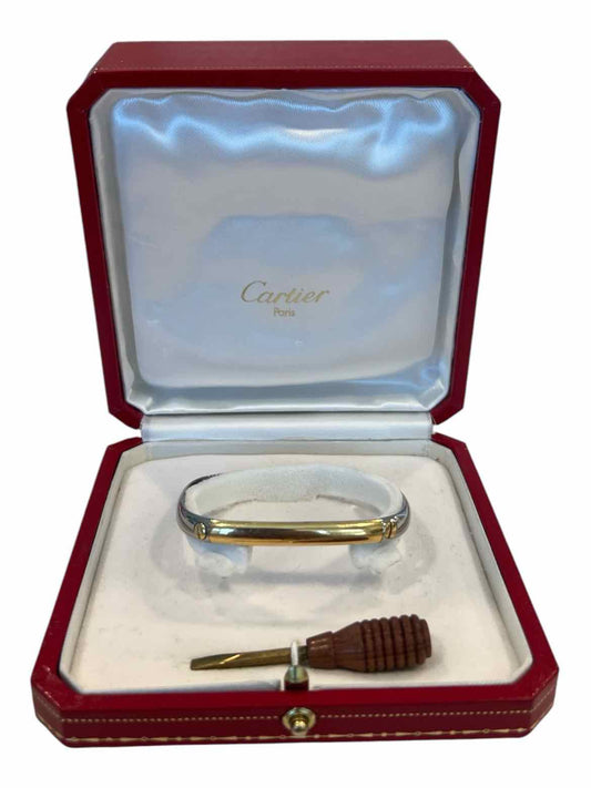 CARTIER Stainless Steel/18K Gold Bracelet
